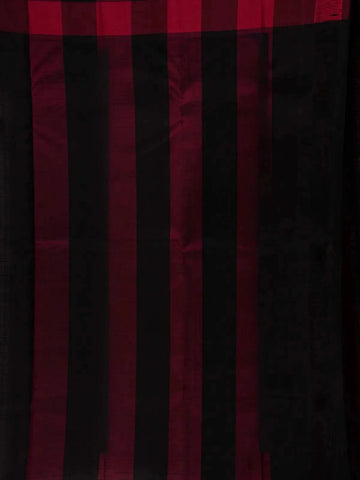 White Pure Kanchipuram Silk Saree with Plain Design on the Body with Peacock Border - Diadem