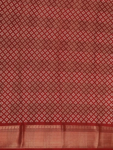 Teal Blue Geometric Design Semi Tussar Saree - Diadem