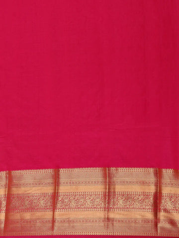 Teal Green Paisley Design Banarasi Silk Saree - Diadem