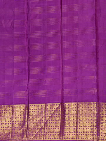 Teal Green Peacock Motif Woven Pure Kanchipuram Silk Saree - Diadem