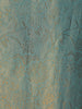 Teal Blue Sequins Design Floral Printed Banarasi silk Salwar Suit - Diadem