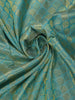 Sky Blue Butta Woven Pure Kanchipuram Silk Saree - Diadem