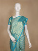 Sky Blue Butta Woven Pure Kanchipuram Silk Saree - Diadem