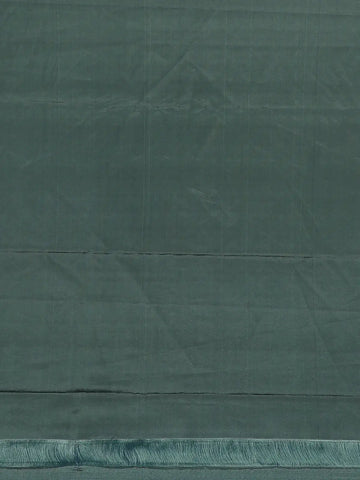 Walnut Brown Solid Design Woven Silk Saree - Diadem