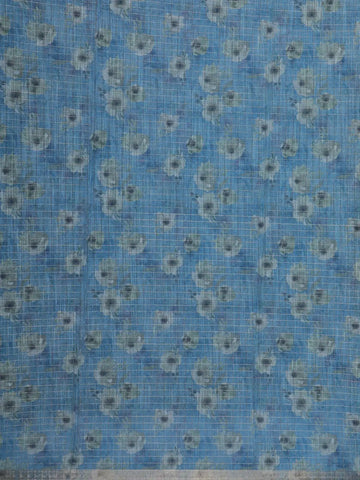 Warm Beige Floral Design Tussar Silk Saree - Diadem