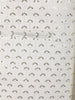 White Floral Embroidered Brocade Kurta Pyjama - Diadem