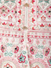 White Floral Embroidered Georgette Palazzo Salwar Suit - Diadem