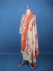 White Floral Printed Cotton Salwar Suit - Diadem