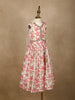 White Floral Designed Semi Silk Lehenga - Diadem