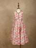 White Floral Designed Semi Silk Lehenga - Diadem