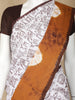 White Warli Designed Cotton Saree - Diadem