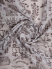 White Warli Designed Cotton Saree - Diadem