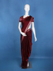 Wine Maroon Sequin Embellishment Organza Saree - Diadem