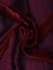 Wine Maroon Sequin Embellishment Organza Saree - Diadem