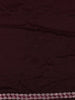Wine Maroon Sequins Design Satin Saree - Diadem