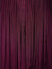 Wine Purple Sequins And Floral Embroidery Crepe Gown - Diadem