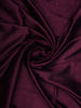 Wine Satin Silk Saree with All-Over Stone Work - Diadem