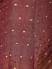 Woodrose Pink Dot Designed Tissue Silk Gown - Diadem