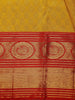 Yellow Brocade Woven Pure Kanchipuram Silk Saree - Diadem