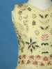 Yellow Floral Sequins Embroidered Net Kids Lehenga With Dupatta - Diadem