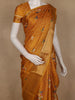 Yellow Pochampally Ikat Design Cotton Saree with Zari Border