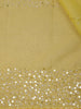 Yellow Sequin Embellishments Organza Saree - Diadem