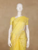 Yellow Sequin Embellishments Organza Saree - Diadem