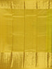 Yellow Stripes Zari Designed Silk Saree - Diadem