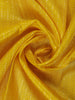 Yellow Stripes Zari Designed Silk Saree - Diadem