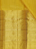 Yellow Stripes Zari Designed Silk Saree - Diadem