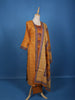 Yellow Cotton Floral Printed Salwar Suit - Diadem