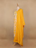Yellow Floral Designed Cotton Salwar Suit - Diadem