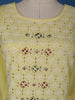 Yellow Floral Designed Cotton Salwar Suit - Diadem