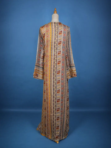 Yellow Floral Designed Georgette Palazzo Salwar Suit - Diadem