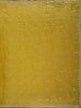 Yellow Floral Embroidered Organza Designer Saree - Diadem