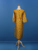 Yellow Floral Printed Cotton Kurti - Diadem
