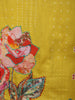 Yellow Floral Printed Cotton Salwar Suit - Diadem