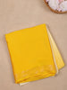 Yellow Solid Design Satin Saree - Diadem