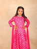 Queen Pink Floral Printed Lehenga - Diadem