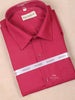 Peach Pink Cotton Plain Full Sleeve Shirt - Diadem
