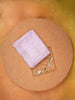 Lilac Organza Saree with Embroidery Design on the Body and with Designed Scalloped Border - Diadem