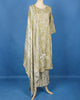 Light Green Floral Print Design Salwar Suit - Diadem