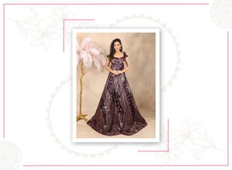 Marriage reception dress clearance