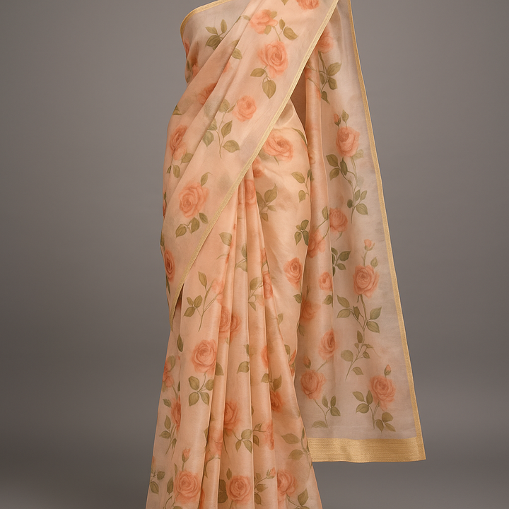 Why Organza Sarees Are 2025’s Most Loved Ethnic Trend - Diadem