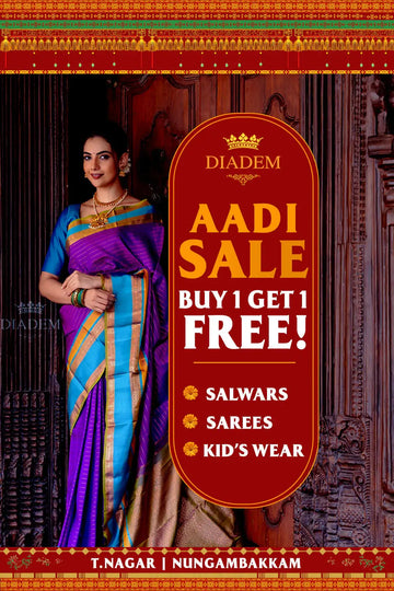 Aadi Gifting Made Stylish – Shop Elegant Sarees, Designer Salwar Suits &amp; Kids Ethnic Wear Online at Diadem