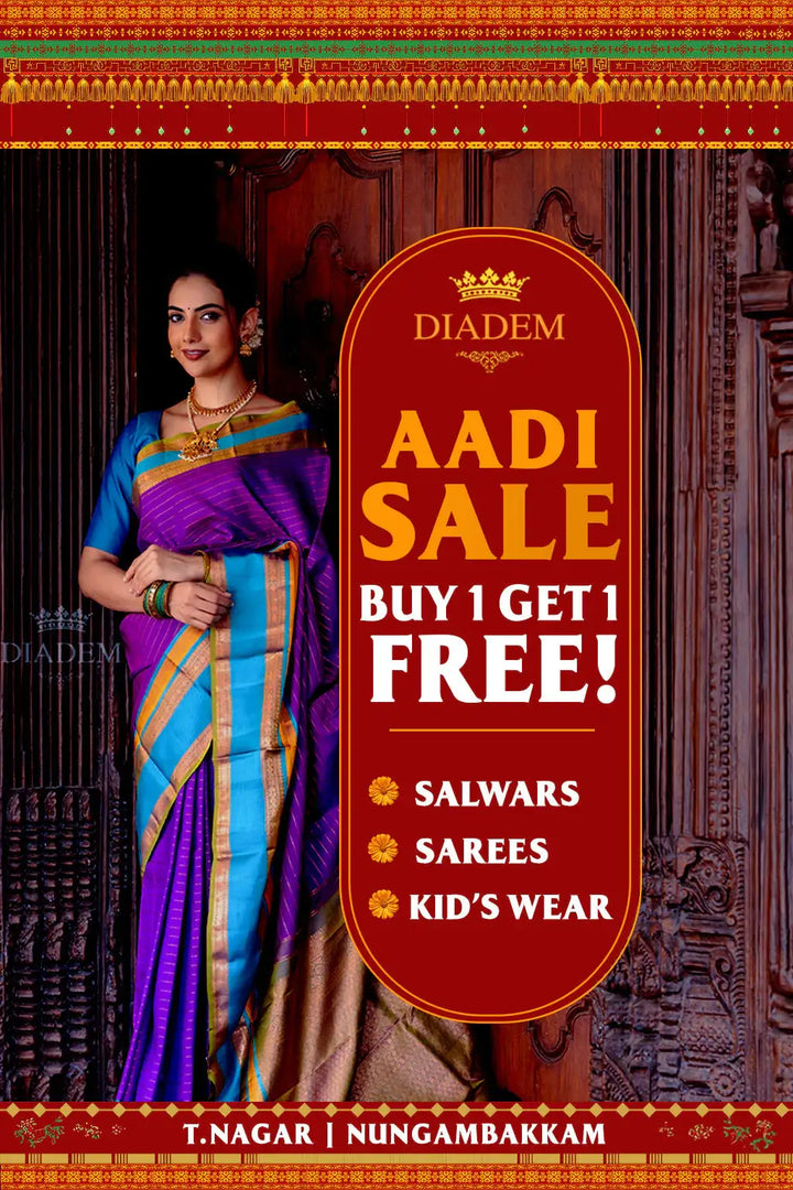 Aadi Gifting Made Stylish – Shop Elegant Sarees, Designer Salwar Suits &amp; Kids Ethnic Wear Online at Diadem