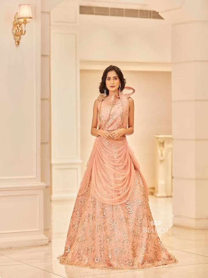 Looking for the Perfect Reception Outfit? Say Yes to the Indian Reception Gown | Diadem Looking for the Perfect Reception Outfit? Say Yes to the Indian Reception Gown | Diadem