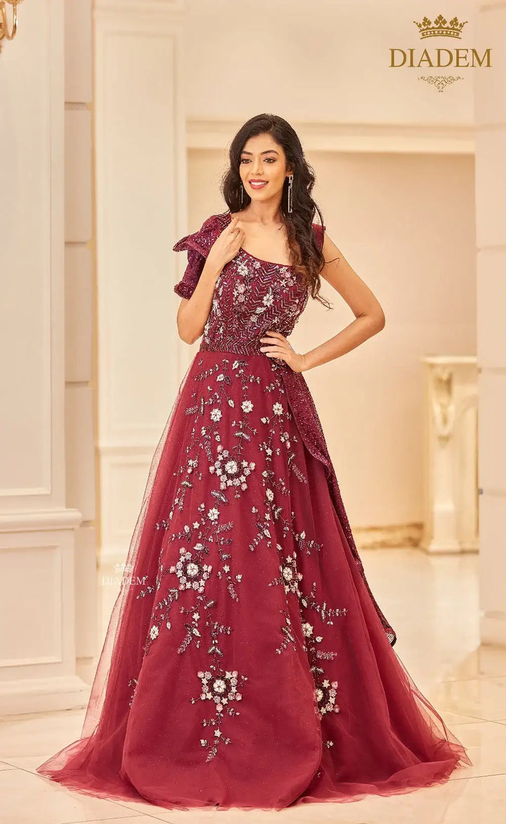 Saree Gown Fusion: The Latest Trend You'll Love in 2025 | Diadem Saree Gown Fusion: The Latest Trend You'll Love in 2025 | Diadem