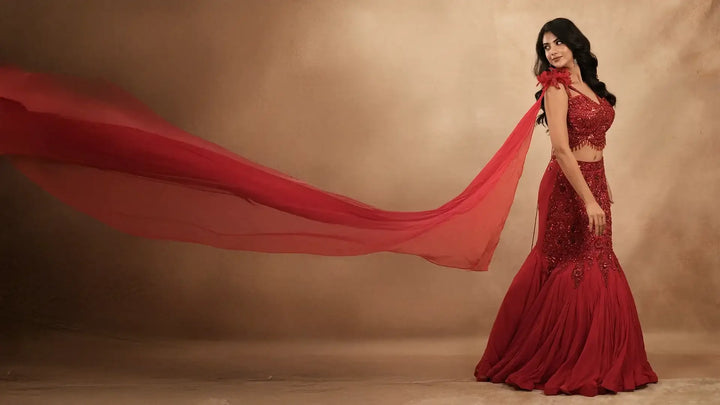  Red Lehenga collection