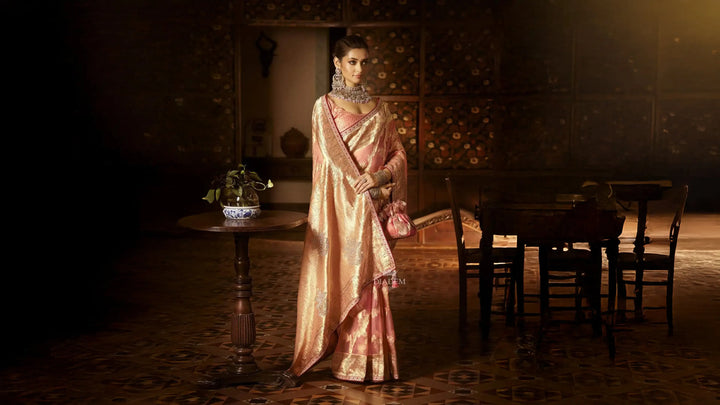 Top Organza Saree for Wedding Styles to Try in 202